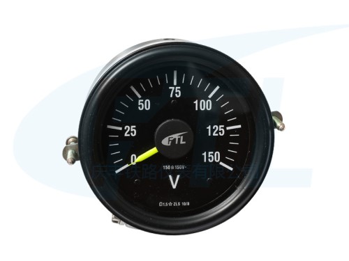 ZLS10/8 Battery Voltmeter (Black case)